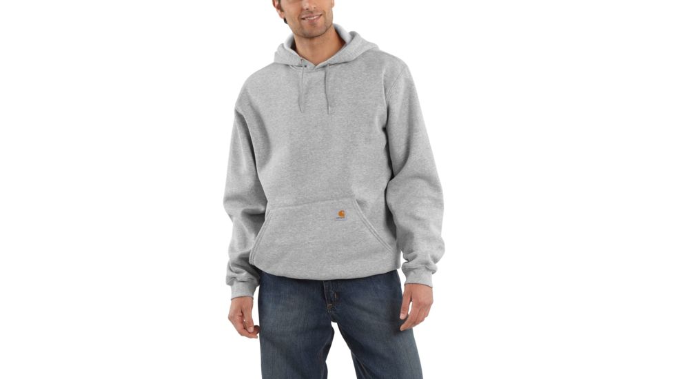 Carhartt Midweight Hooded Pullover Sweatshirt - Men's, Heather Gray, 3XL/Regular, K121-HGY-REG-3XL