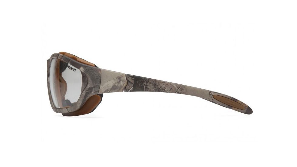 Carhartt Carthage Safety Glasses w/Clear Anti-Fog Lens, Realtree, CHRT410DTP