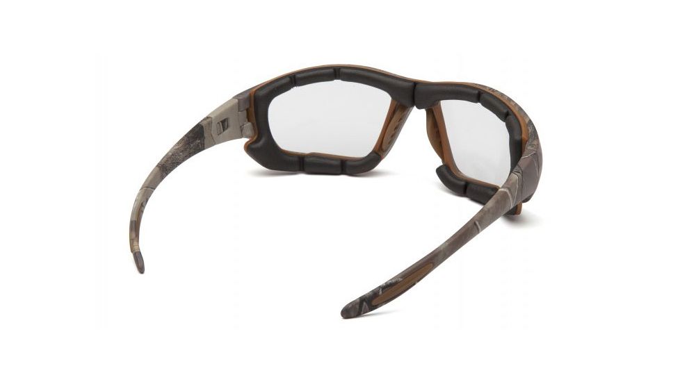 Carhartt Carthage Safety Glasses w/Clear Anti-Fog Lens, Realtree, CHRT410DTP