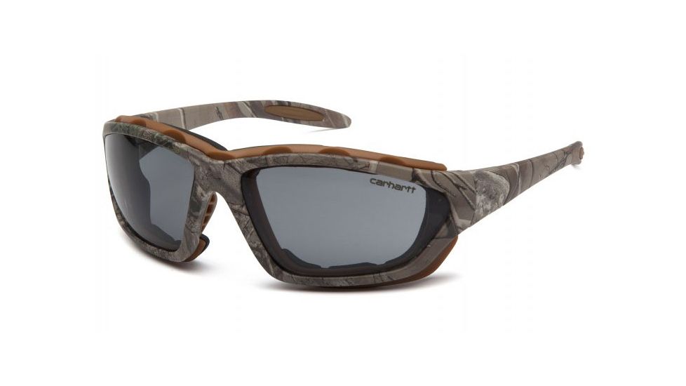 Carhartt Carthage Safety Glasses w/Gray Anti-Fog Lens, Realtree, CHRT420DTP