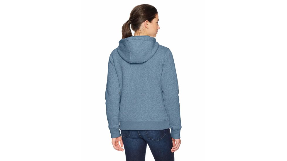 Carhartt Clarksburg Full Zip Hoodie Regular - Womens, Steel Blue Heather, Large, 102788-458-L-REG