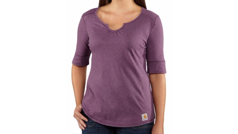 Davenport Shirt - Womens-Grape Juice Heather-X-Small