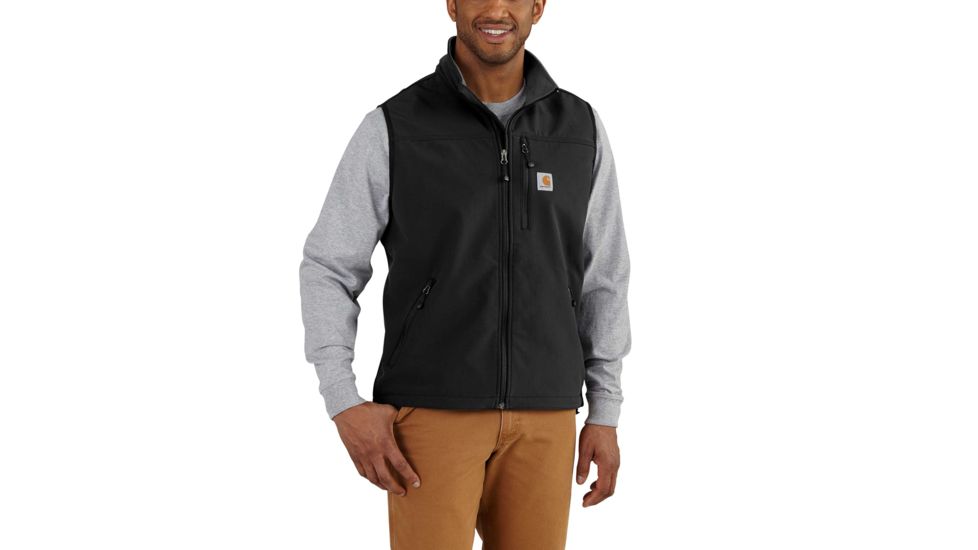 Carhartt Denwood Vest for Mens, Black, 2XL/Regular 102219-001-REG-2XL