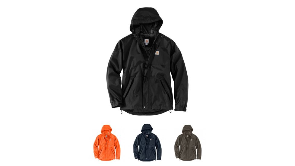 Carhartt Dry Harbor Jacket - Mens, Black, Bold Orange, Navy, Tarmac