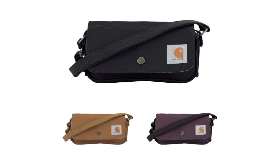 Carhartt Essentials Pouch, Black, Carhartt Brown, Wine