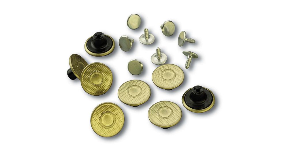 Carhartt Extra Buttons for Mens, Brass, One Size Fits All A135-BRS-OFA