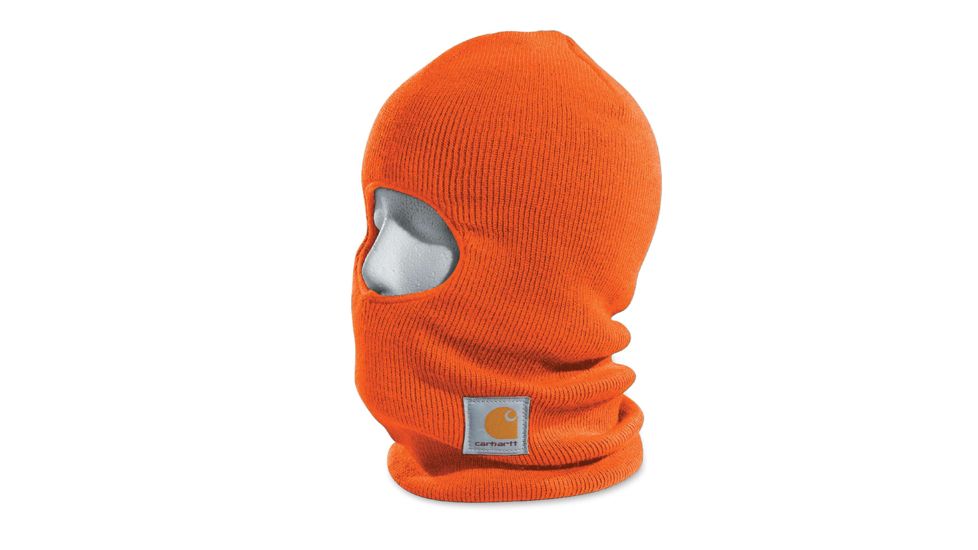 Carhartt Face Mask for Mens, Brite Orange, One Size Fits All A161-BOG-OFA