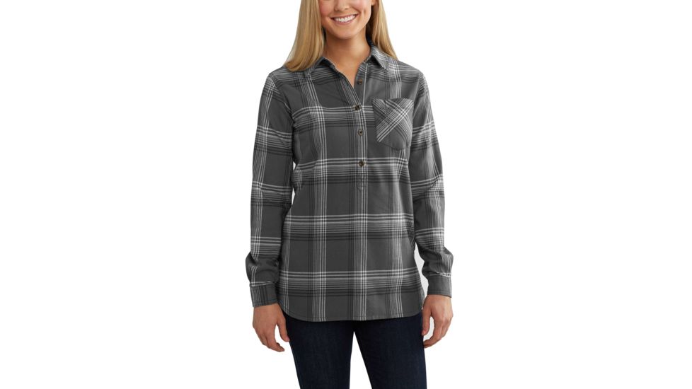 Carhartt Farwell Shirt for Womens, Shadow, Small/Regular 102784-029-REG-S
