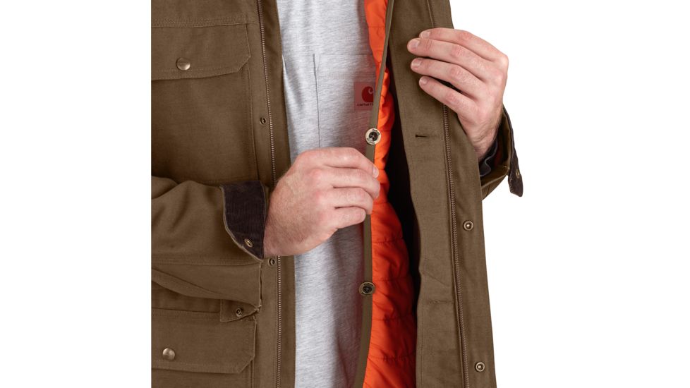 Carhartt Field Coat - Mens, Coffee, Small, 103289-205-REG-S