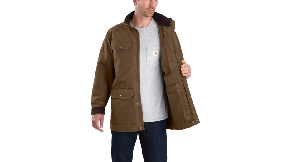 Carhartt Field Coat - Mens, Coffee, Small, 103289-205-REG-S