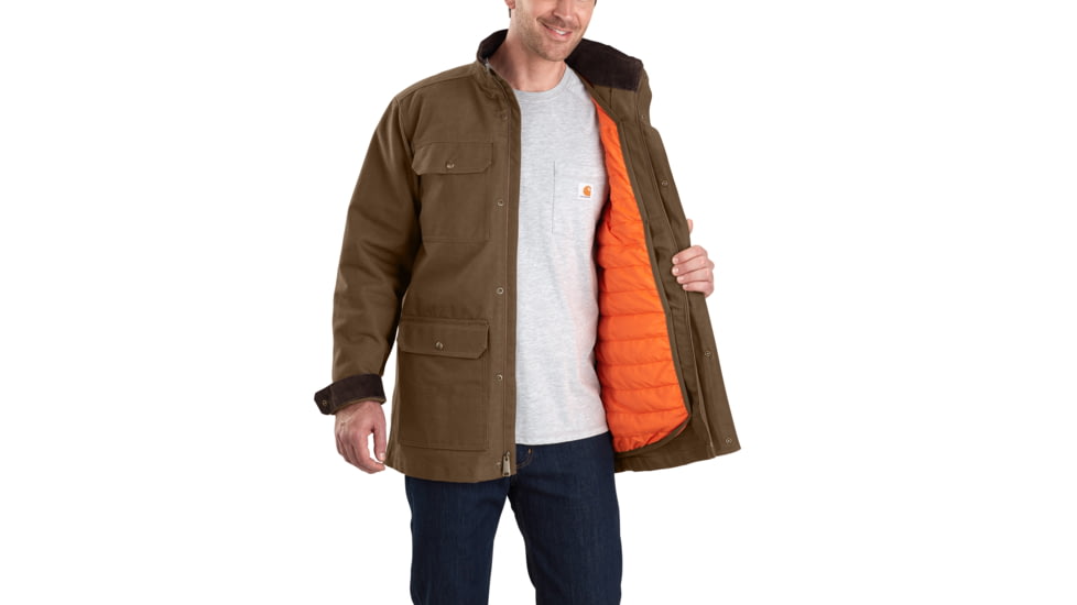 Carhartt Field Coat - Mens, Coffee, Small, 103289-205-REG-S