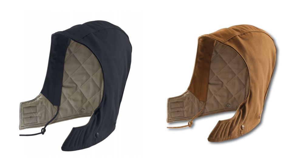 Carhartt Flame-Resistant Duck Hood, Black, Carhartt Brown
