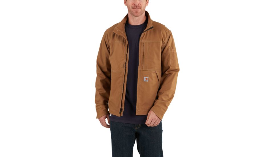 Carhartt Flame-Resistant Full Swing Quick Duck Jacket, Carhartt Brown, Large/Regular 102179-211-REG-L