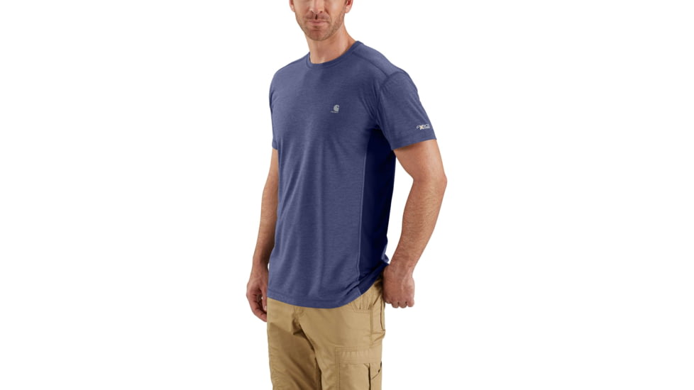 Carhartt Force Extremes Short Sleeve T-shirt - Mens, Blueprint Heather/Blueprint, XL-REG 102960-447-REG-XL