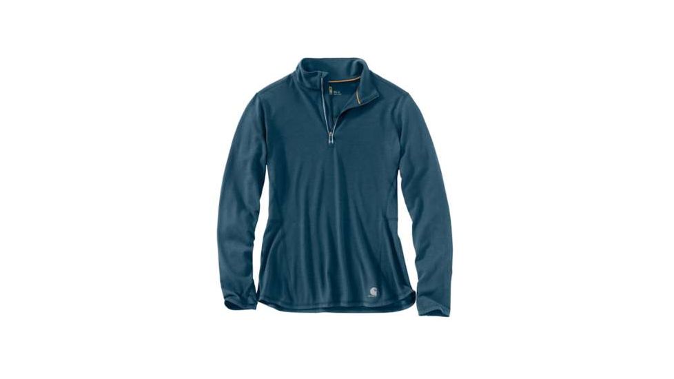 Carhartt Force Ferndale Quarter Zip Shirt - Womens, Dark Slate Heather, XS-REG, 102528-461-REG-XS