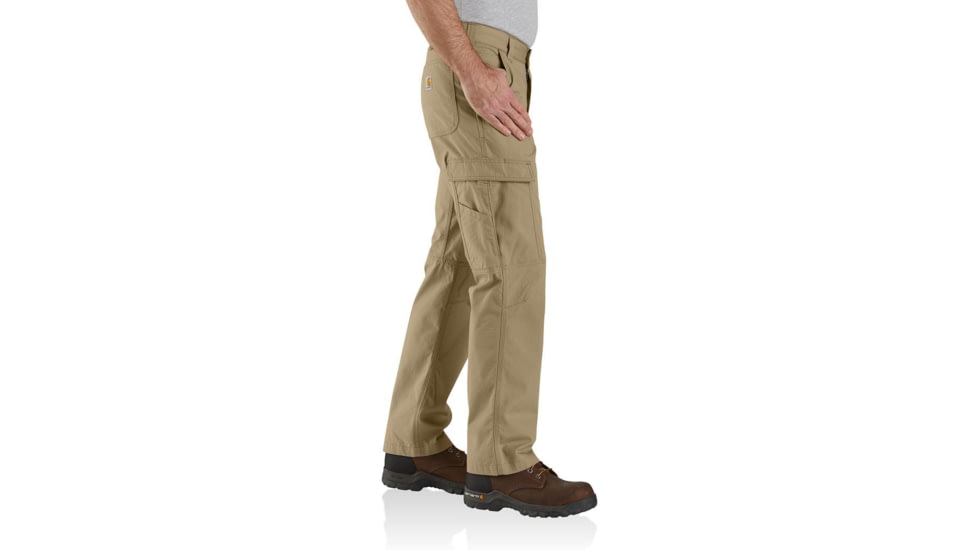 Carhartt Force Relaxed Fit Ripstop Cargo Pant - Mens, Dark Khaki, 32 Inseam, 36 Waist, 104200-DKH-32-36