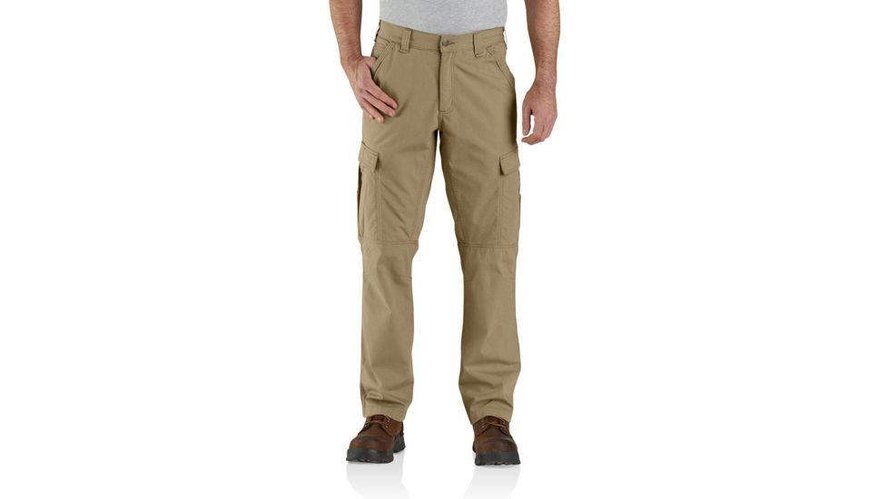 Carhartt Force Relaxed Fit Ripstop Cargo Pant - Mens, Dark Khaki, 32 Inseam, 36 Waist, 104200-DKH-32-36