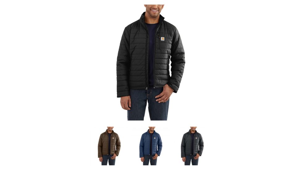 Carhartt Gillian Jacket - Mens, Black, Coffee, Dark Blue, Shadow