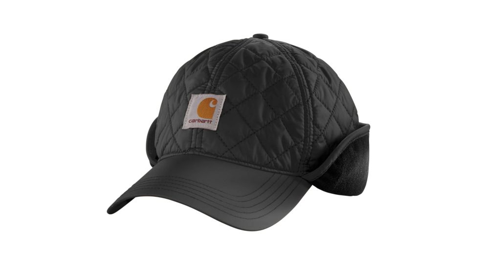 Carhartt GilliaQuilted Cap for Mens, Black, Large/Extra Large 102355-001-LXL