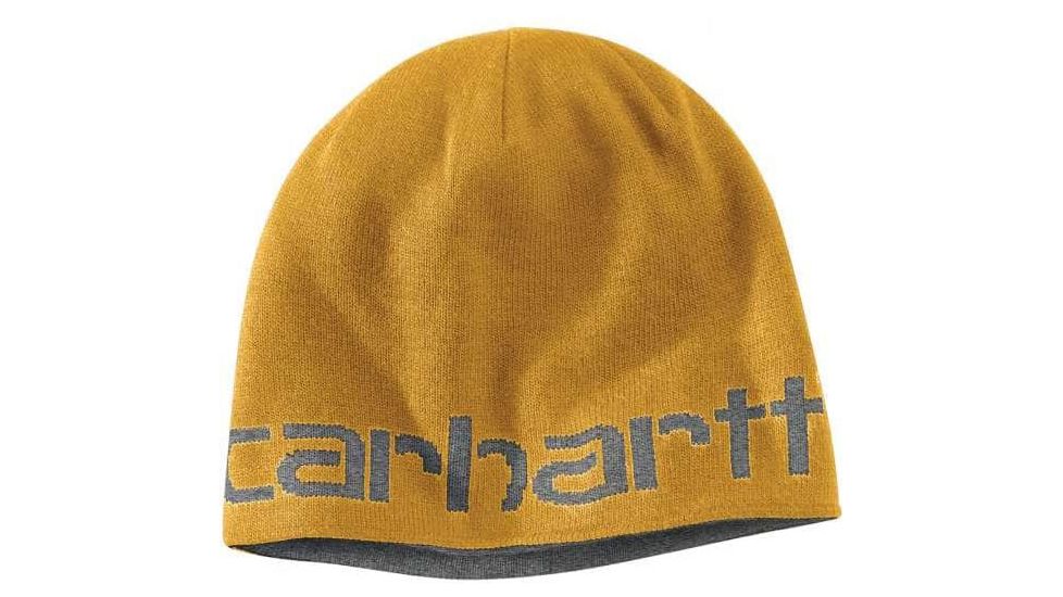 Carhartt Greenfield Reversible Hat Heathered - Mens, Carhartt Gold, One Size, 100137-703-OFA