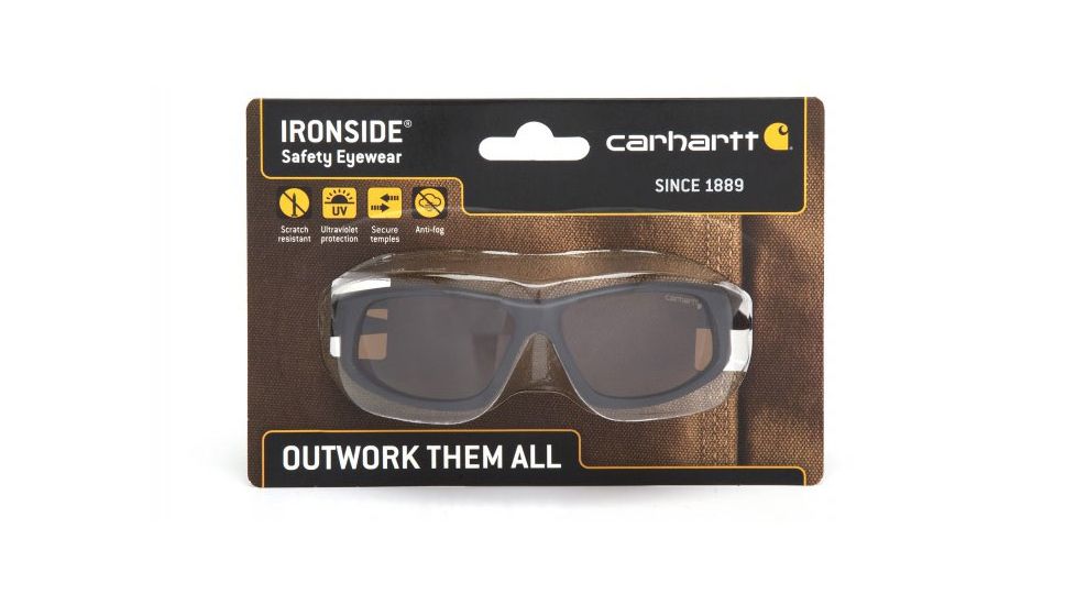 Carhartt Ironside Safety Glasses w/ Bronze Anti-Fog Lens, Realtree, CHB618DTCC