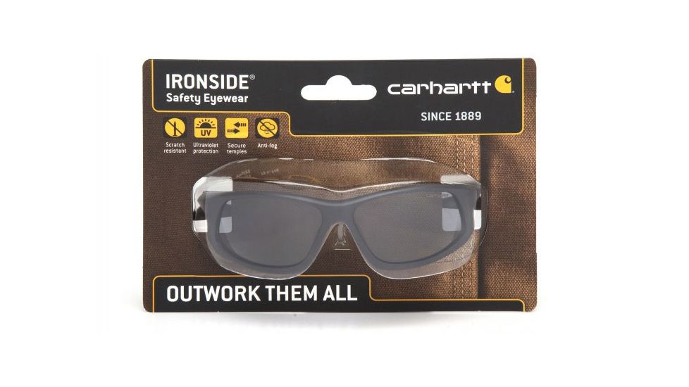 Carhartt Ironside Safety Glasses w/ Gray Anti-Fog Lens, Realtree, CHB620DTCC