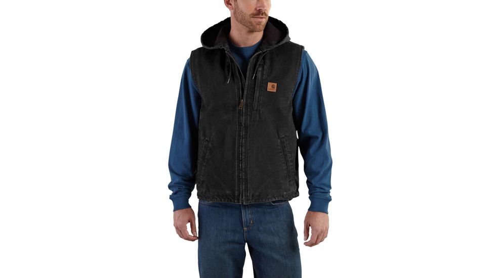 Carhartt Knoxville Vest for Mens, Black, Medium/Regular 101687-001-REG-M