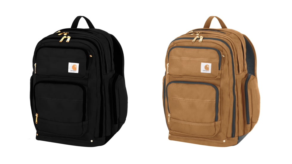 Carhartt Legacy Deluxe Work Pack, Black, Carhartt Brown
