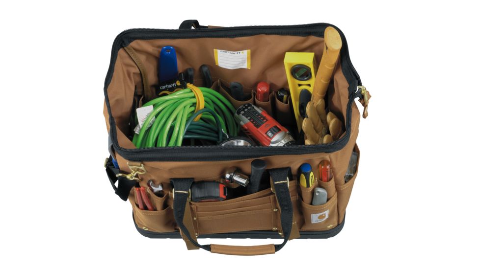 Carhartt Legacy Tool Bag w/ Molded Base, Carhartt Brown, 18 inch 26140802
