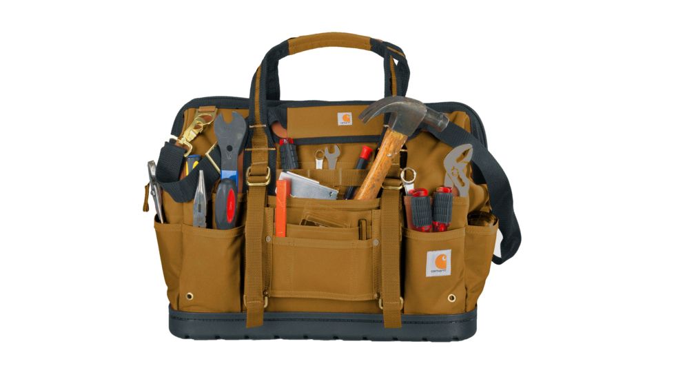 Carhartt Legacy Tool Bag w/ Molded Base, Carhartt Brown, 18 inch 26140802