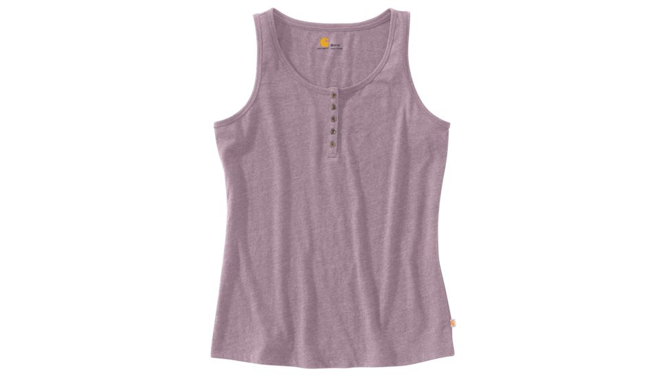 Carhartt Lockhart Tank Top for Womens, Amethyst Heather, Extra Small/Regular 102453-570-REG-XS