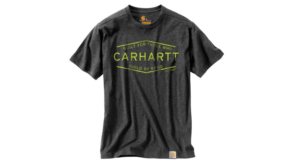 Carhartt Maddock MBH Graphic Short Sleeve T-shirt - Mens, Carbon Heather, L-REG 103182-026-REG-L