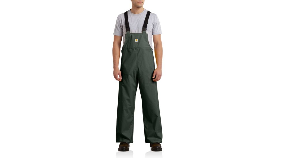 Carhartt Mayne Bib Overall for Mens, Green, Large/Tall 101075-300-TLL-L