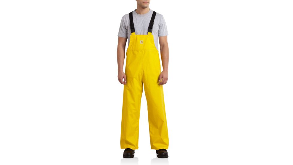 Carhartt Mayne Bib Overall for Mens, Yellow, 3XL/Tall 101075-701-TLL-3XL