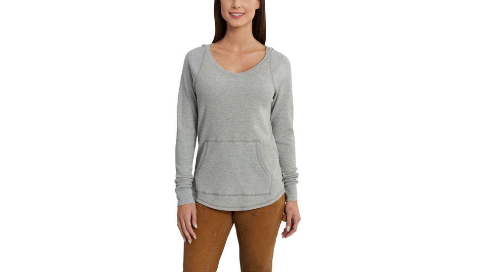 Carhartt Meadow Hoodie for Womens, Asphalt Heather, 2XL/Regular 102774-058-REG-XXL