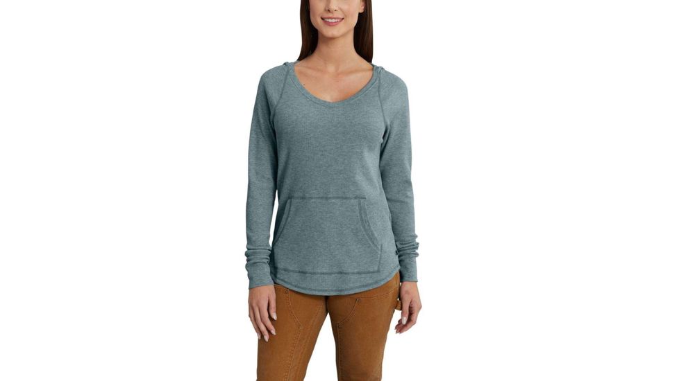 Carhartt Meadow Hoodie for Womens, Sea Glass Heather, Large/Regular 102774-334-REG-L