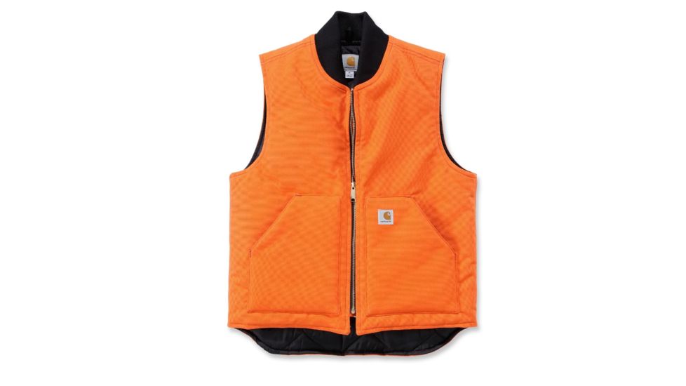 Carhartt Men's Duck Vest, Blaze Orange, Medium V01-BLZREGMEDA