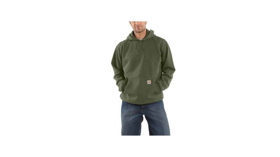 Carhartt MW Sweatshirt Hdd Pullover Org Fit - Mens, Moss, XL-REG, K121-316-REG-XLG