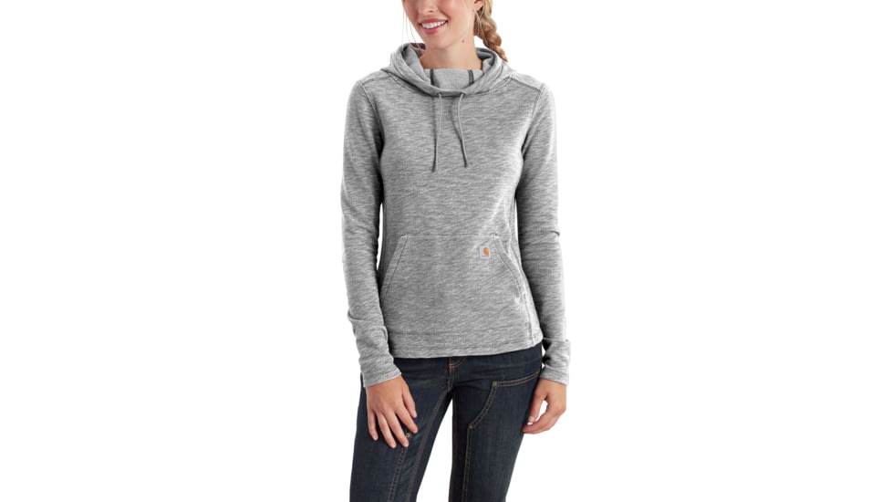 Carhartt Newberry Cowl Hoodie for Womens, Black, Medium/Regular 102481-001-REG-M