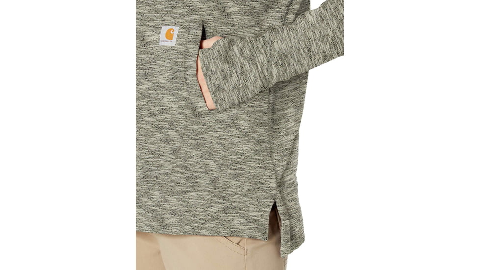 Carhartt Newberry Hoodie Regular - Womens, Black, Extra Small, 103591-001-XS-REG
