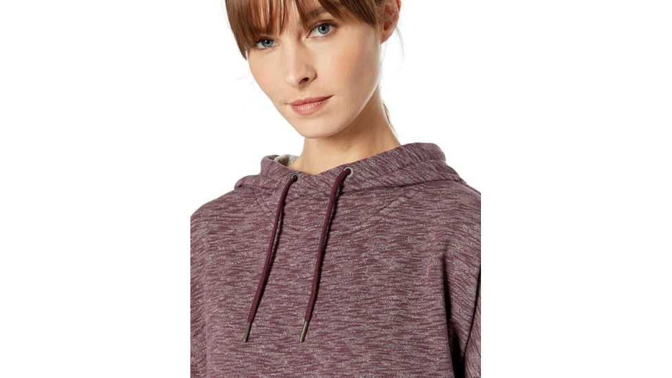 Carhartt Newberry Hoodie Regular - Womens, Deep Wine, Extra Large, 103591-643-XL-REG