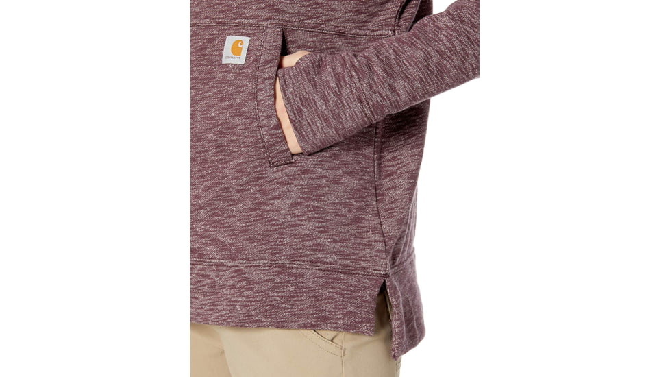 Carhartt Newberry Hoodie Regular - Womens, Deep Wine, Extra Large, 103591-643-XL-REG