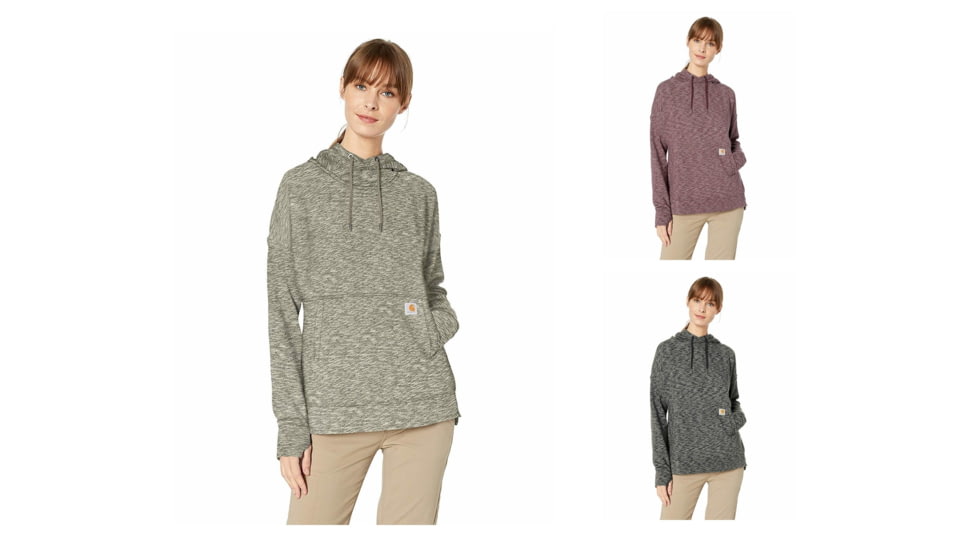 Carhartt Newberry Hoodie - Women's, Black, Deep Wine, Navy