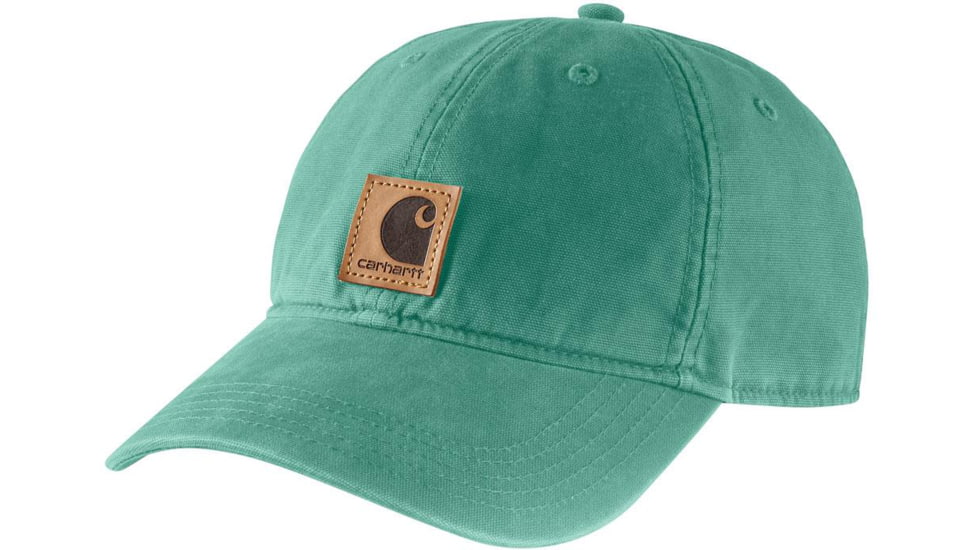 Carhartt Odessa Cap Cotton Sandstone - Mens, Bontanic Green, One Size, 100289-G10-OFA