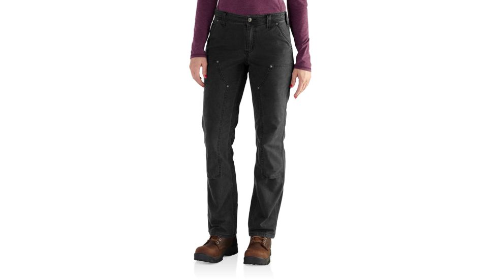 Carhartt Original Fit Crawford Double Flame-Resistant Pant for Womens, Black, 18/Short 102323-001-SHT-18