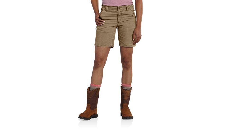 Carhartt Original Fit Crawford Short for Womens, Yukon, 10 102094-257-10