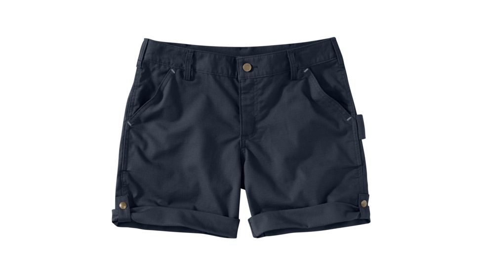 Carhartt Original Fit Smithville Short - Womens, Dark Indigo, 4-REG 103040-400-REG-4