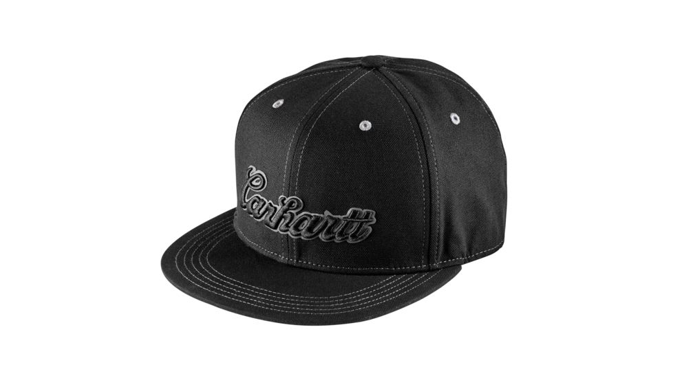Carhartt Pierson Cap for Mens, Black, One Size Fits All 102508-001-OFA