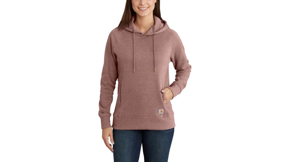 Carhartt Pullover Sweatshirt - Womens, Burlwood Heather, XL-REG 102797-668-REG-XL