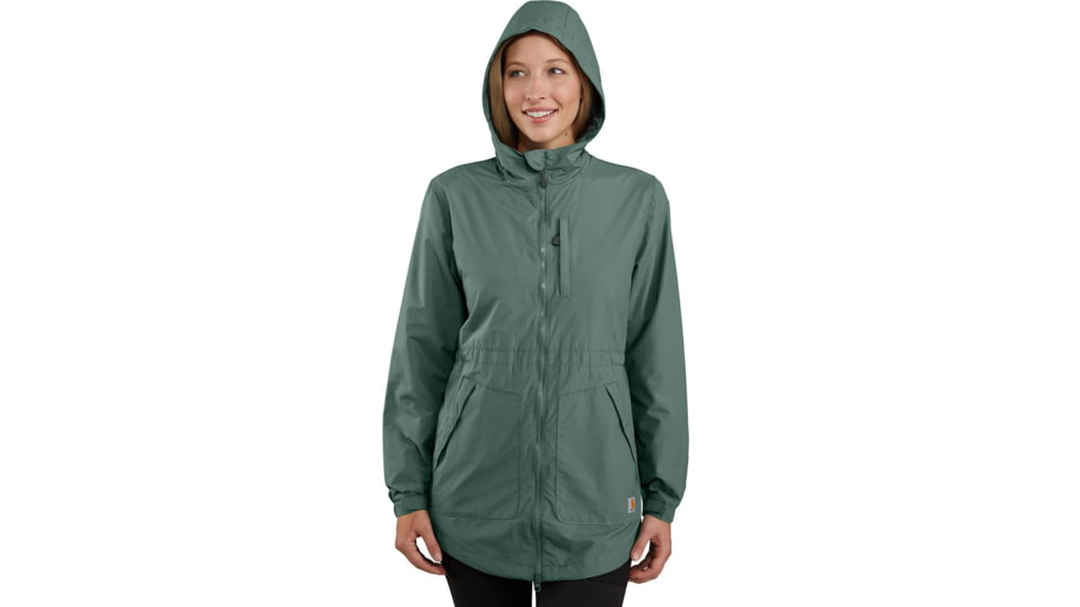 Carhartt Rain Defender Lightweight Coat - Womens, Musk Green, Medium, 104221-MKG-REG-M
